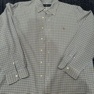 Ralph Lauren Button Down Checker Plaid
